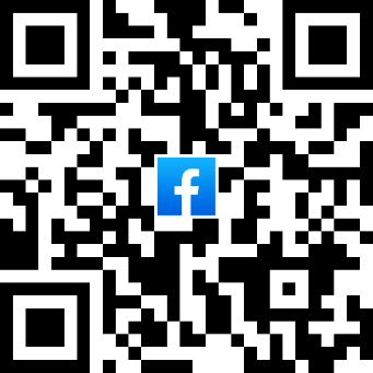 QR kode med link til vores Facebook side